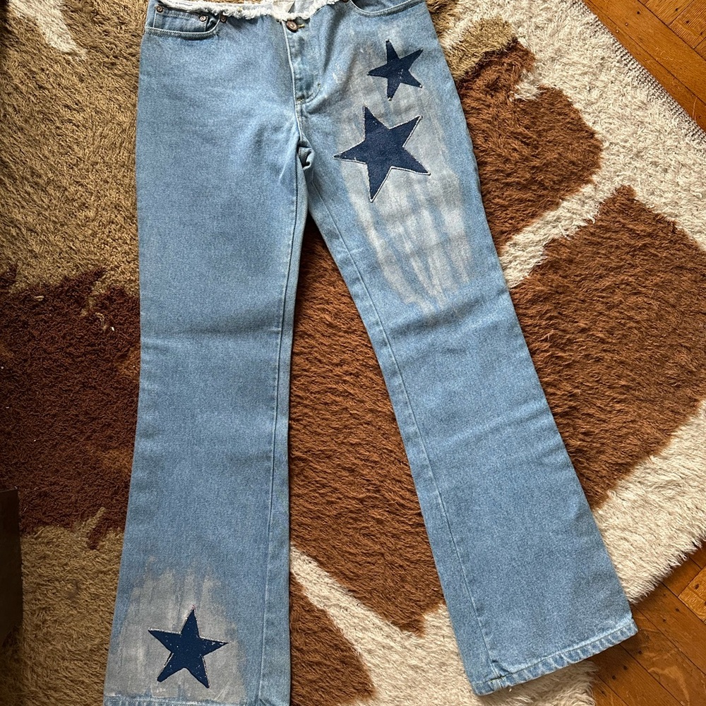 Y2k low rise flare jeans